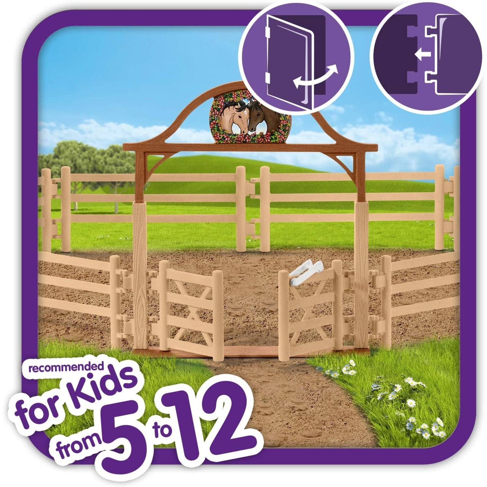 Schleich 42434 - Paddock with Entry Gate