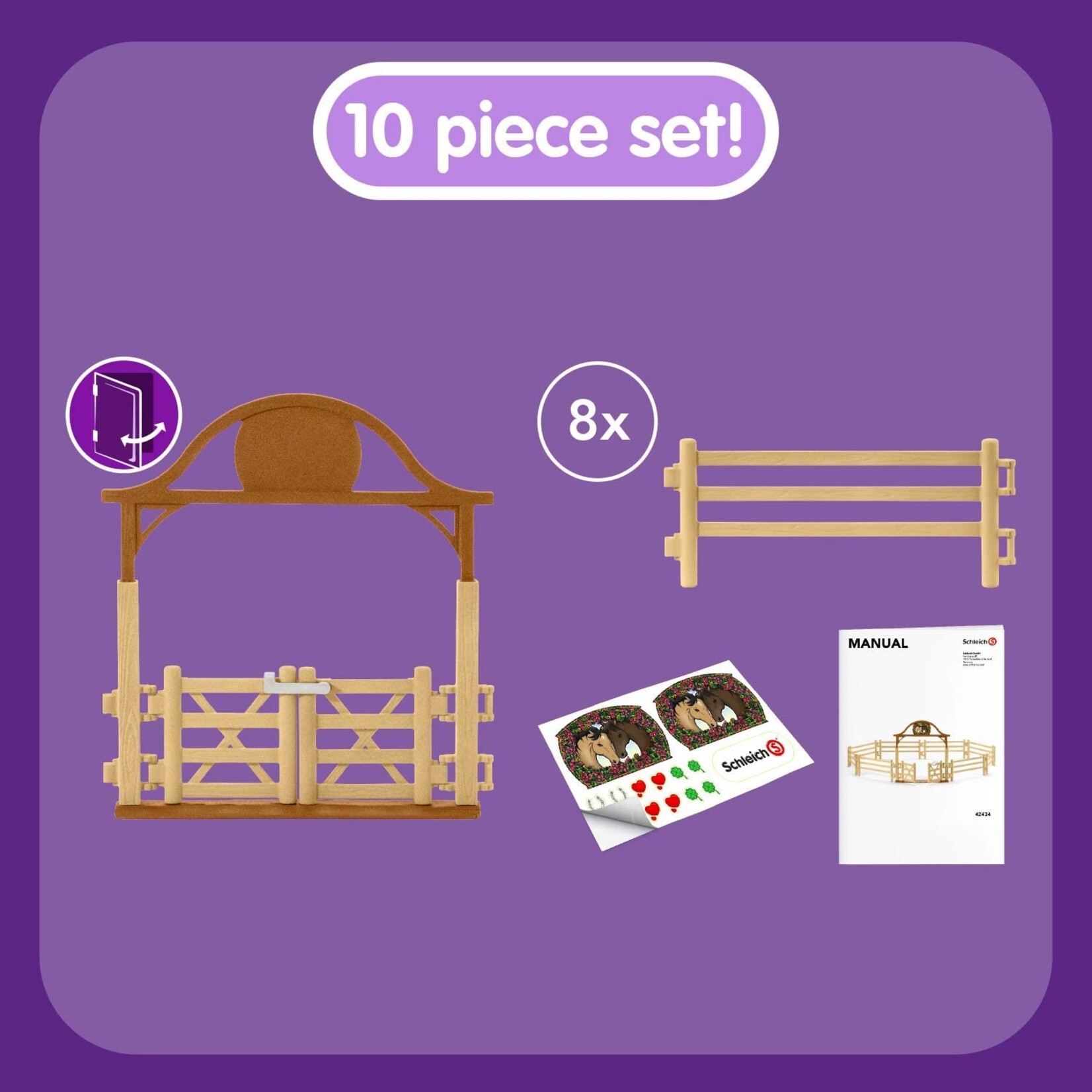 Schleich 42434 - Paddock with Entry Gate