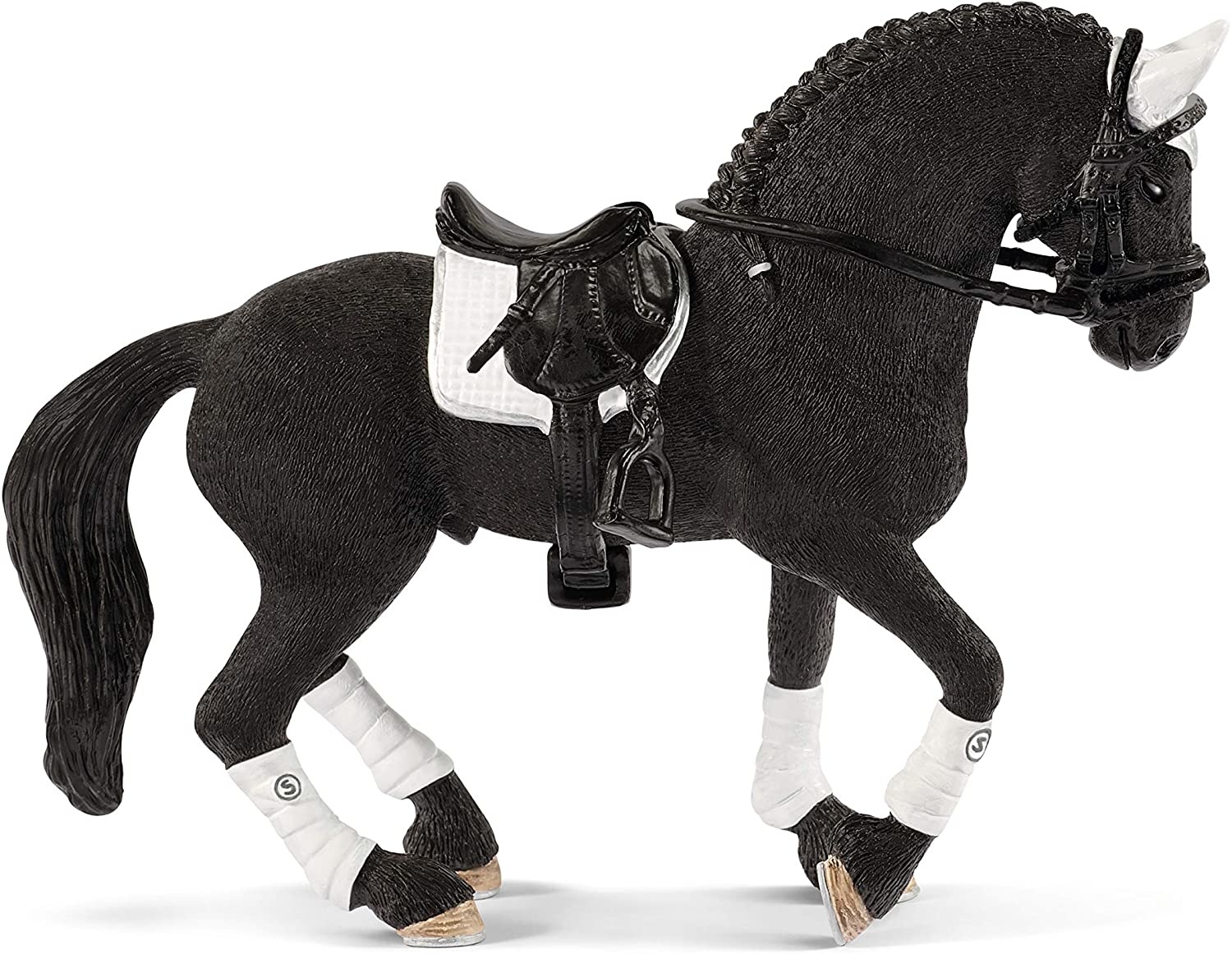42457 - Frisian Stallion Riding
