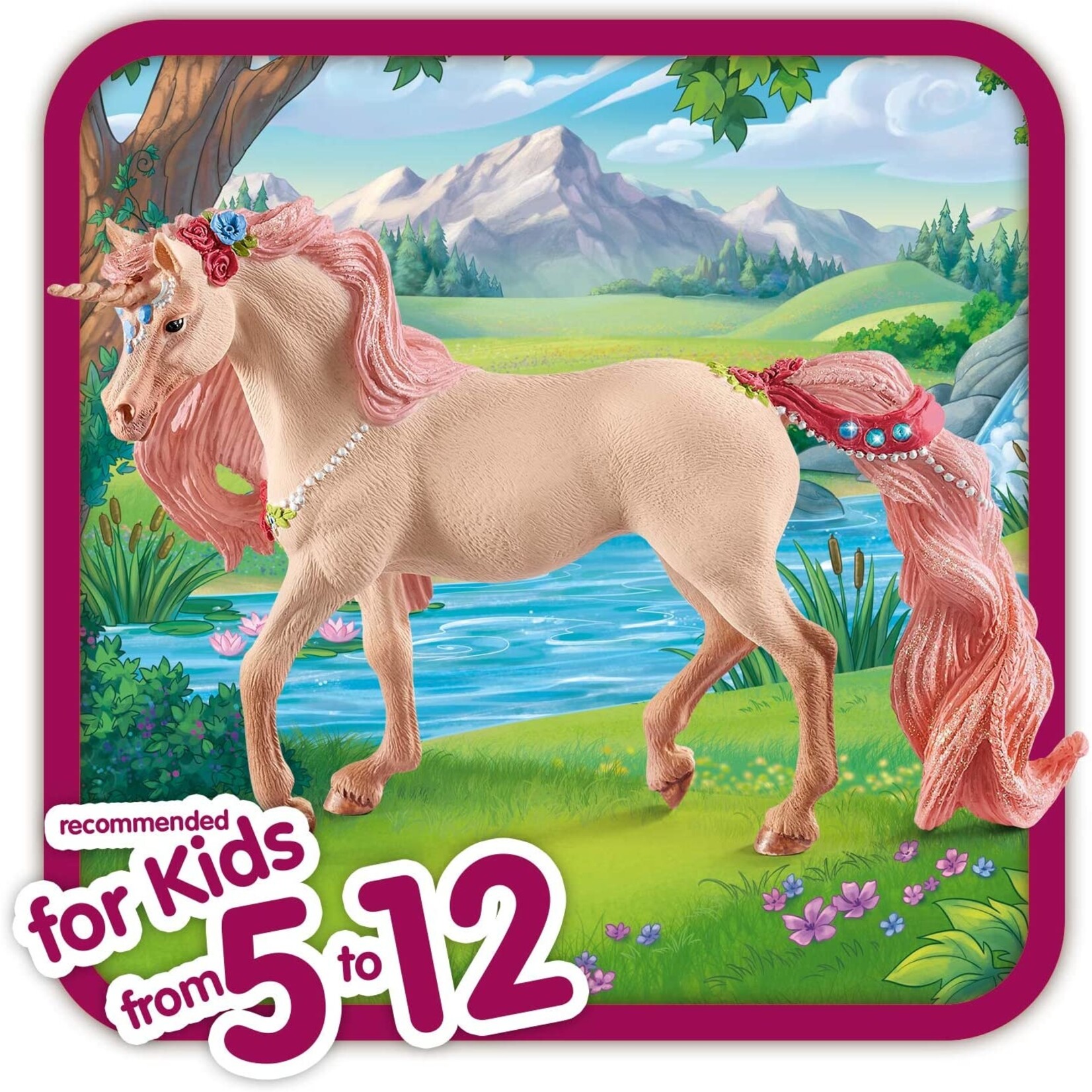 Schleich 70573 - Decorated Unicorn, Mare