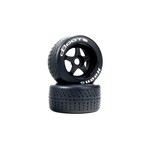 Arrma ARA550073 - 1/7 dBoots Hoons Rear 107 White Pre-Mounted Belted Tires