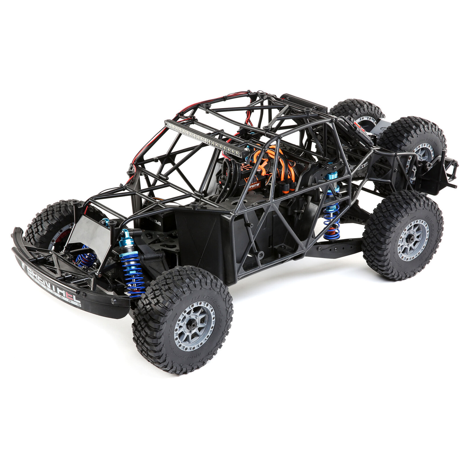 Losi RC Truck, Super Baja Rey 2.0, 1/6 4WD Brushless Desert Truck RTR, LED Lights, No Battery/Charger