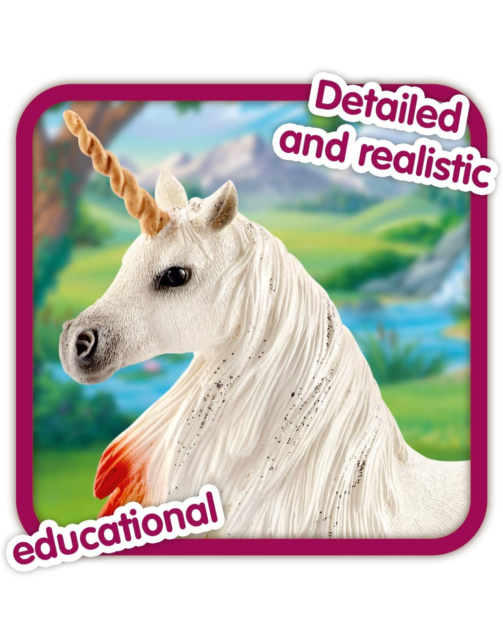 schleich rainbow unicorn mare