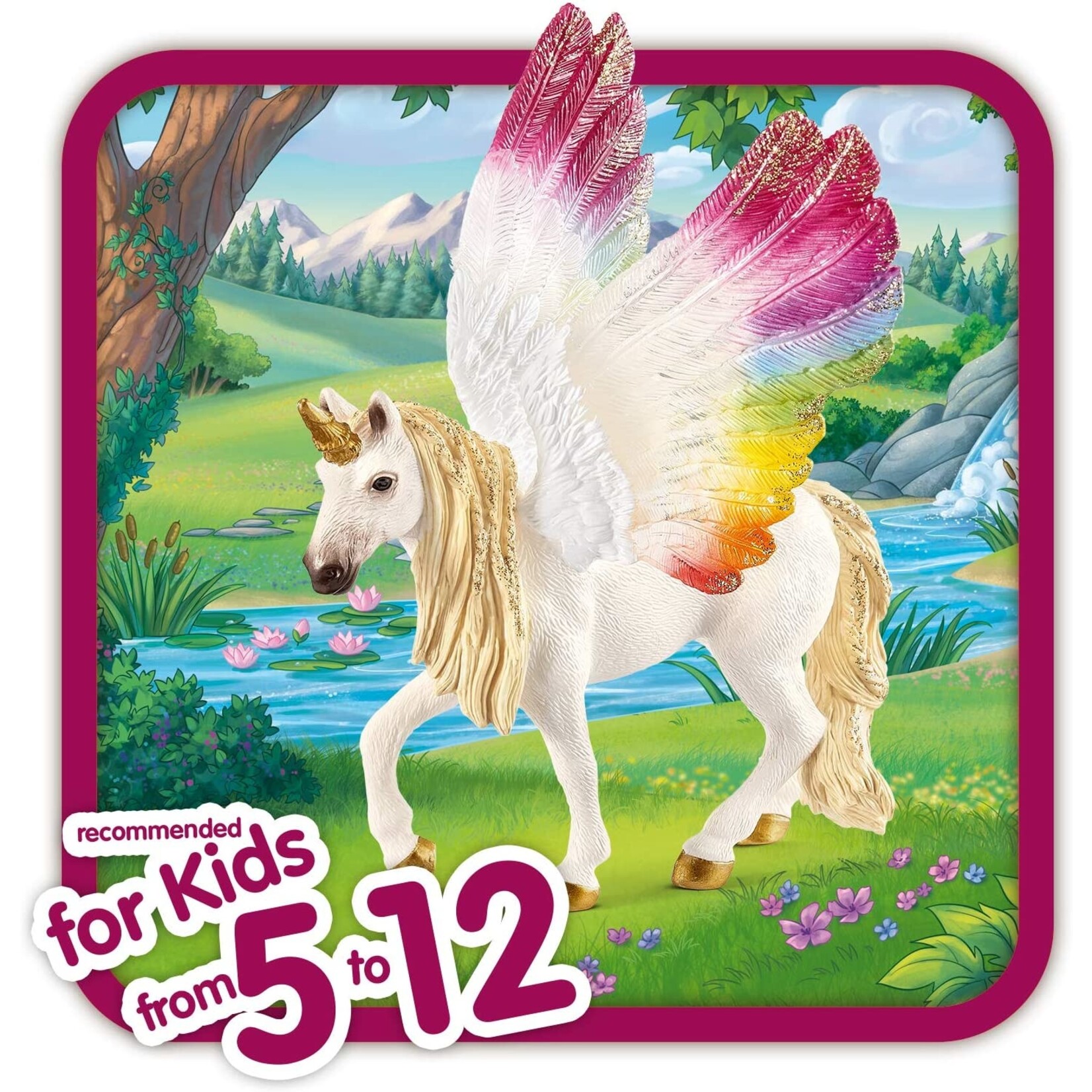 Schleich 70576 - Winged Rainbow Unicorn
