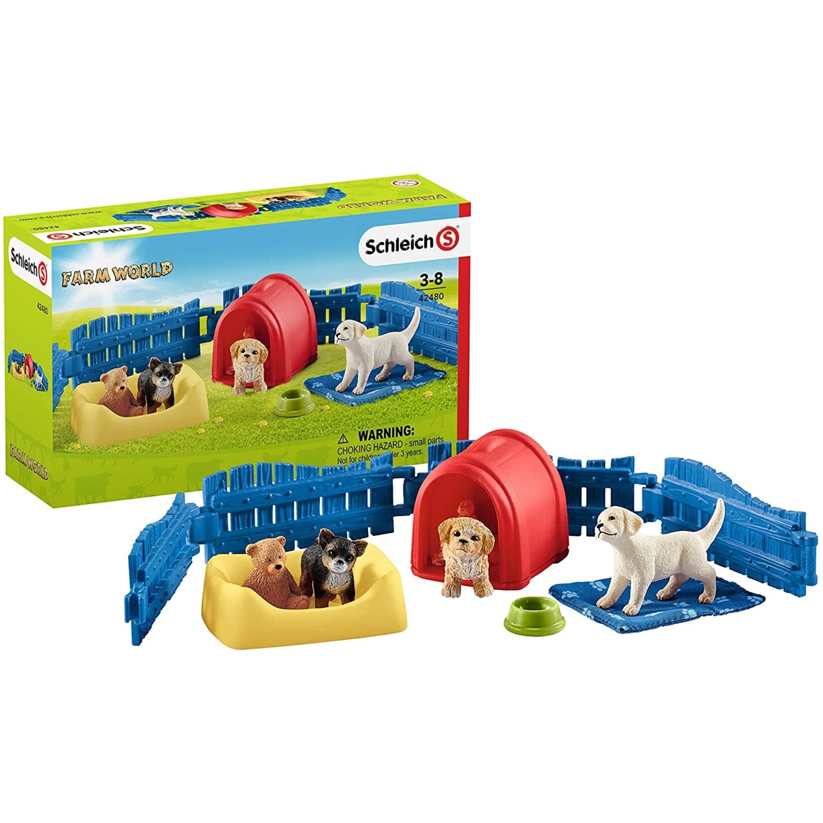 Schleich 42480 - Puppy Pen