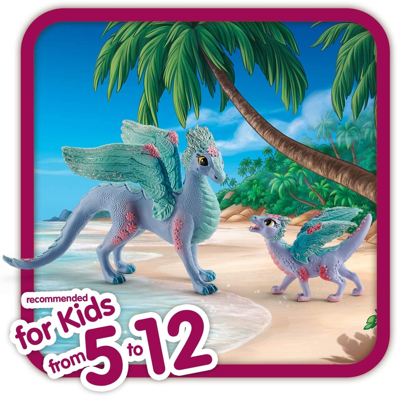 Schleich 70592 - Flower Dragon and Baby