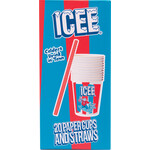 Iscream ICEE Cup and Straws
