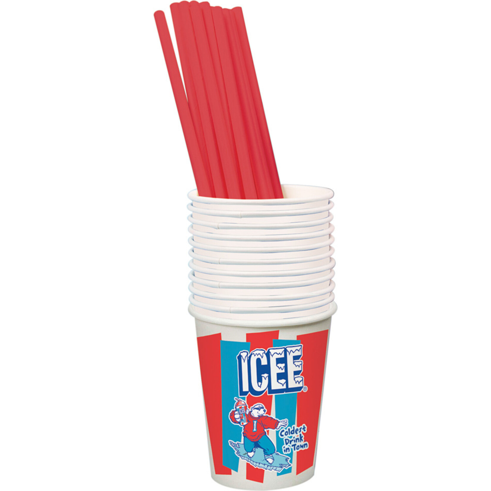 Iscream ICEE Cup and Straws