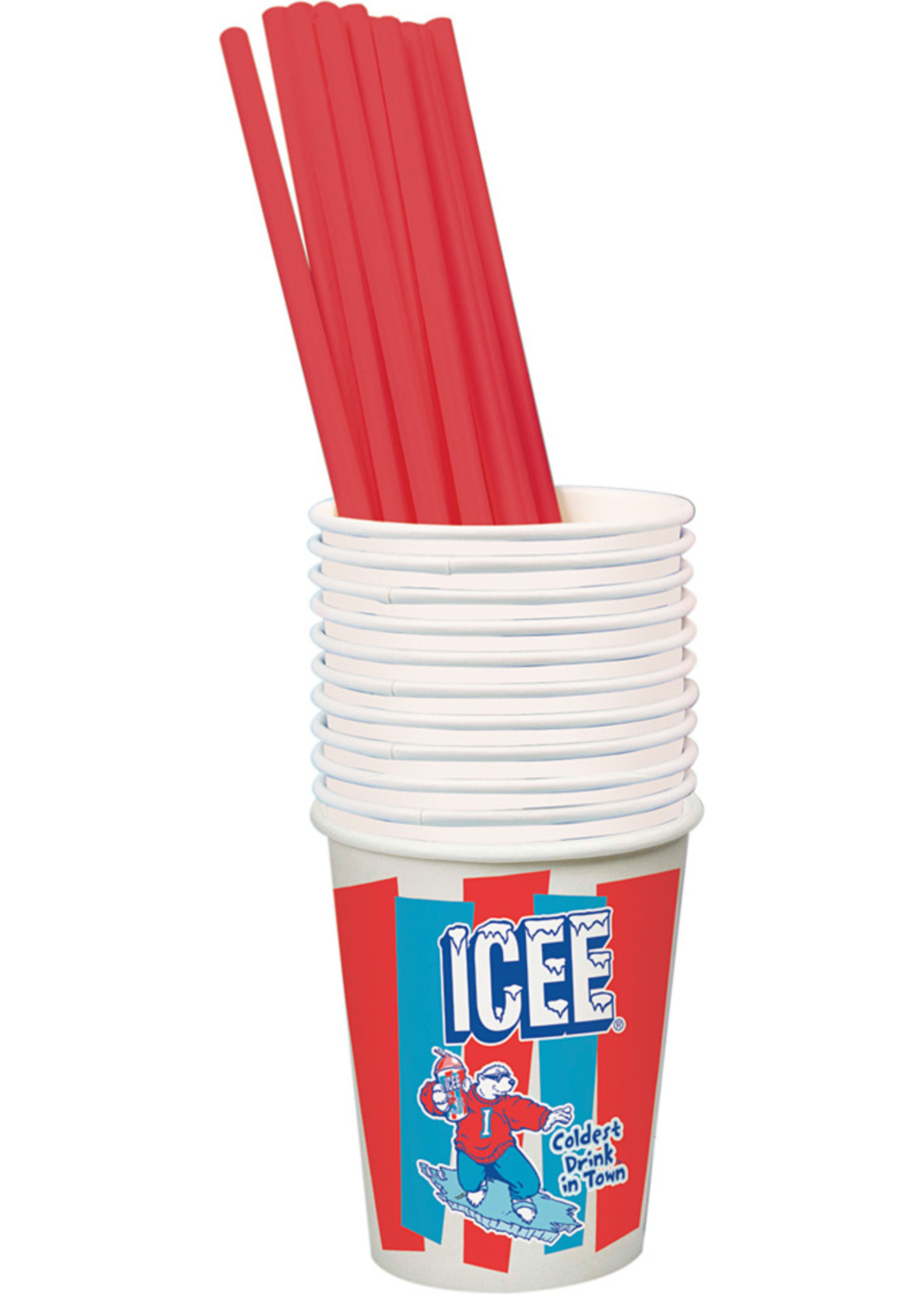 Iscream ICEE Cup and Straws
