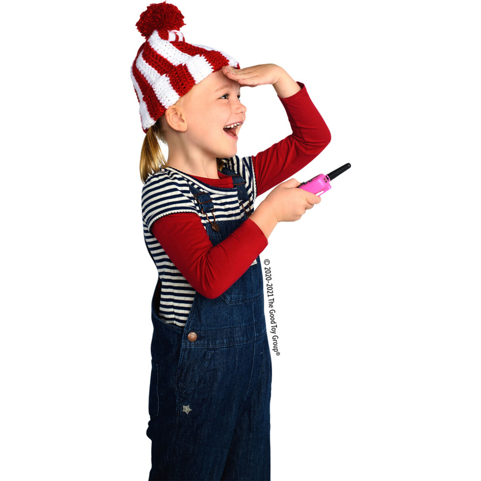 US Toy Kids Walkie Talkies with Flashlight - Pink