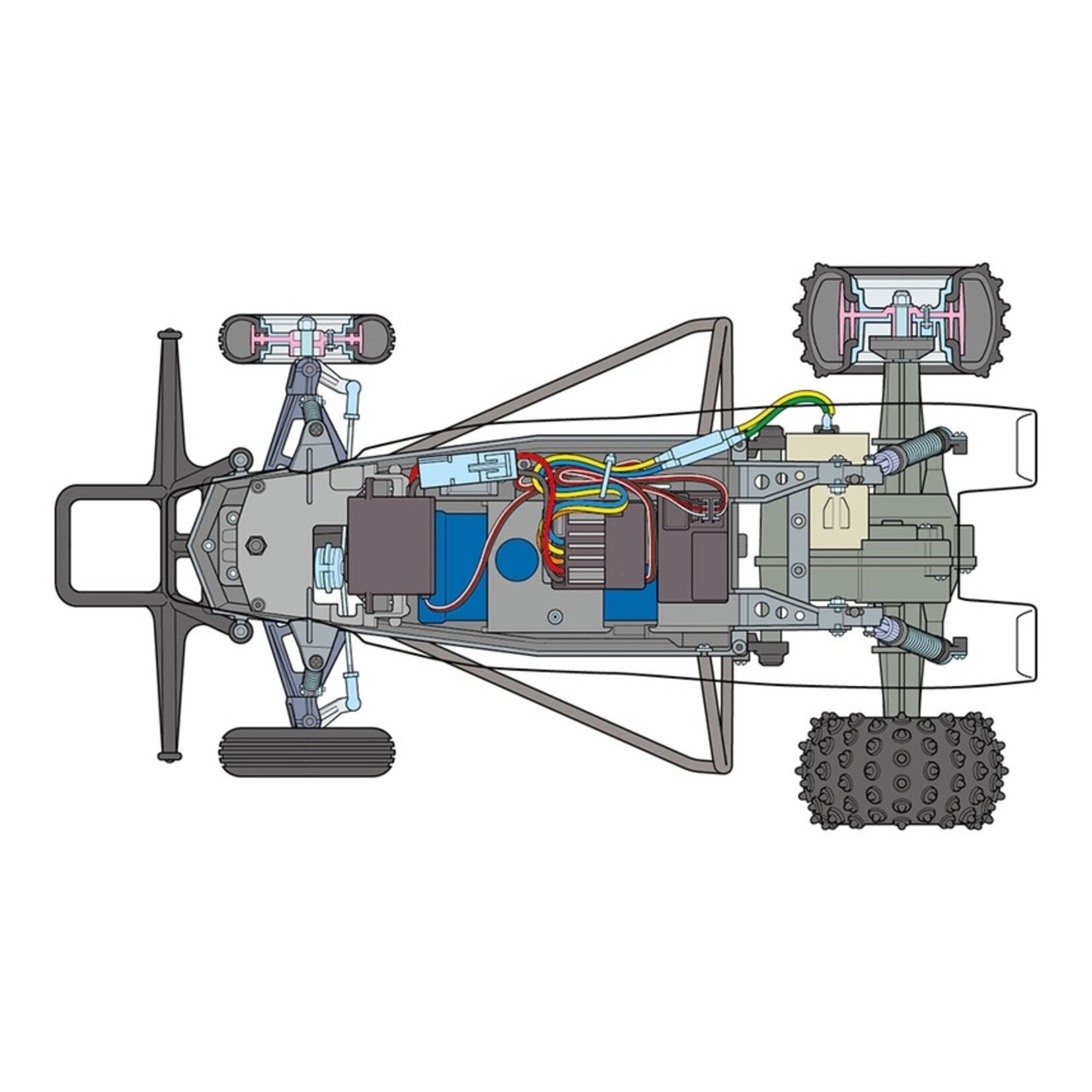 Tamiya 1/10 Super Storm Dragon Off Road Racer Kit