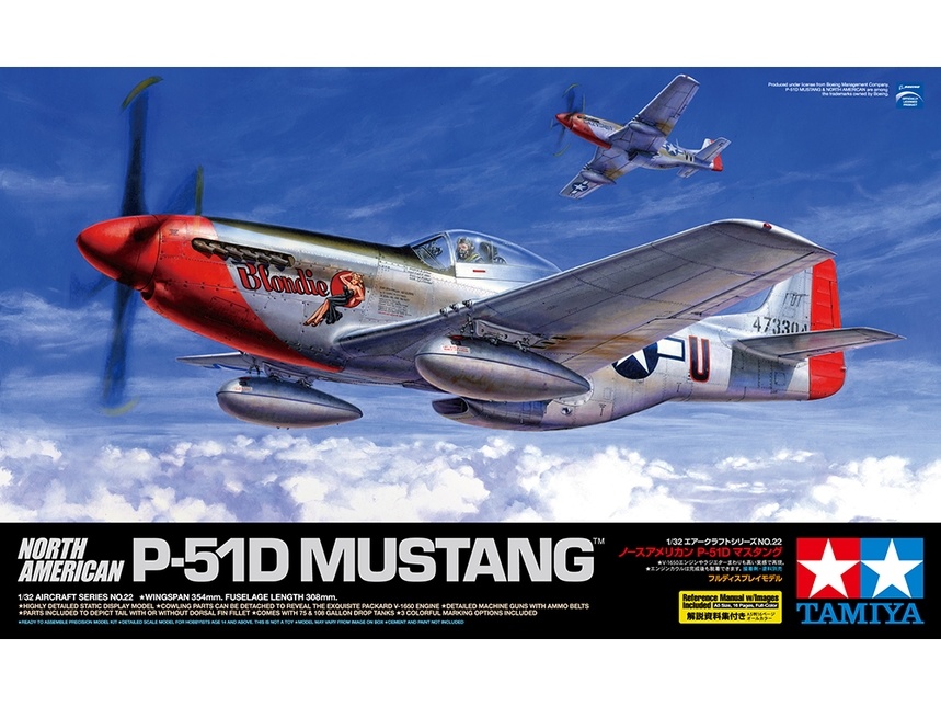 60322 - 1/32 North American P-51D Mustang