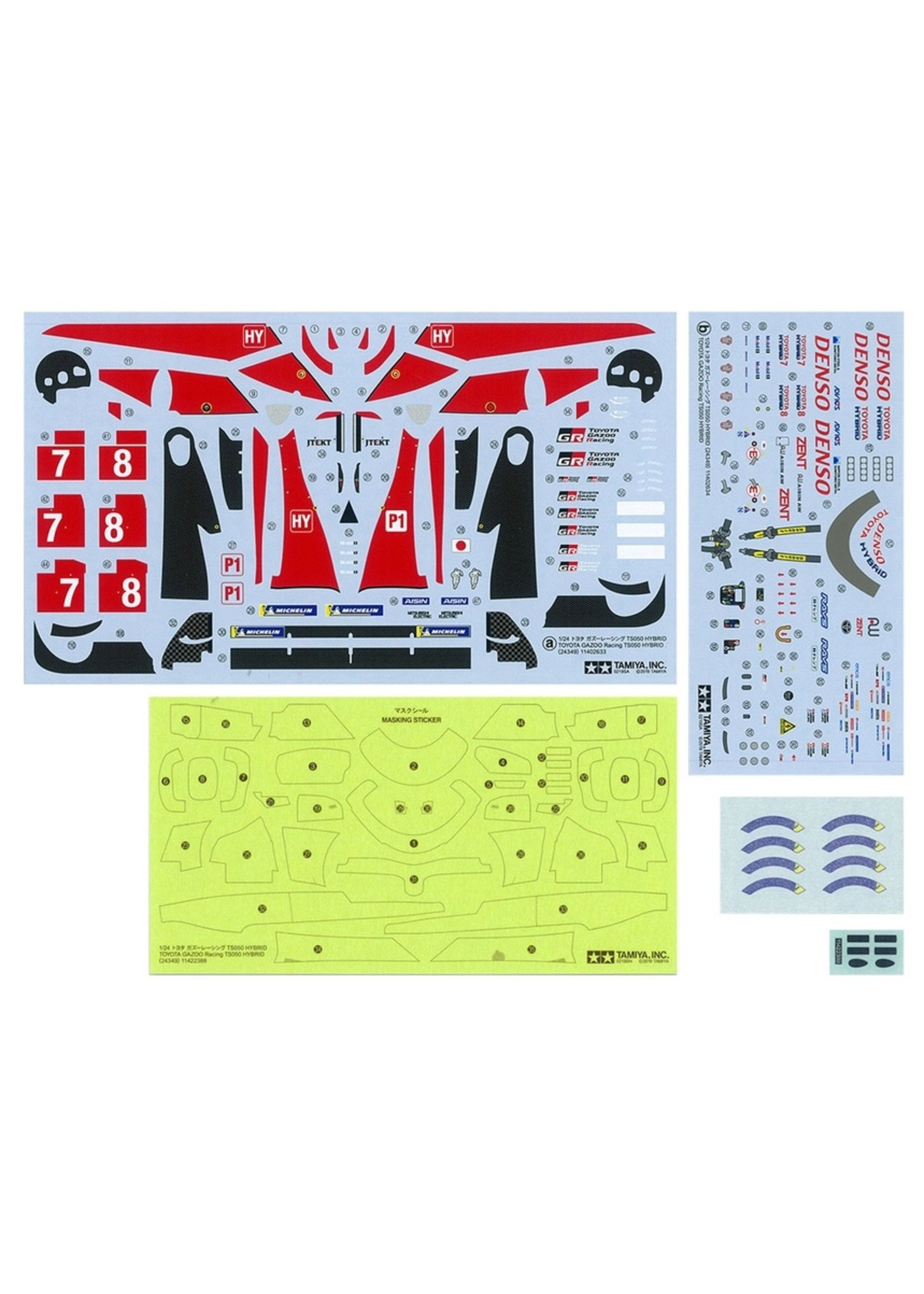 Tamiya 24349 - 1/24 Toyota Gazoo Racing TS050 Hybrid Model Tamiya 24349 - 1/24 Toyota Gazoo Racing TS050 Hybrid Model
