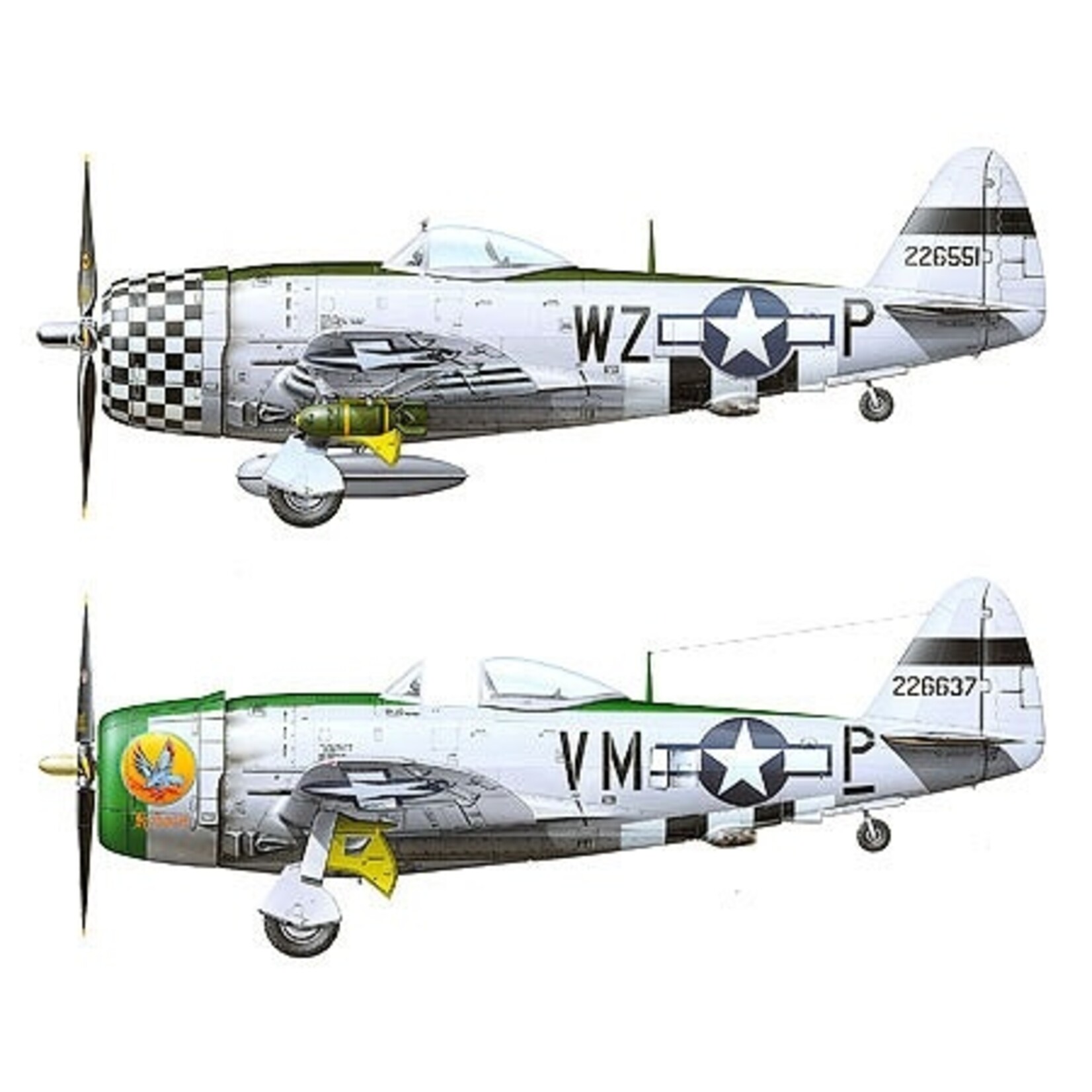 Tamiya 61090 - 1/48 P-47D Thunderbolt Bubbletop