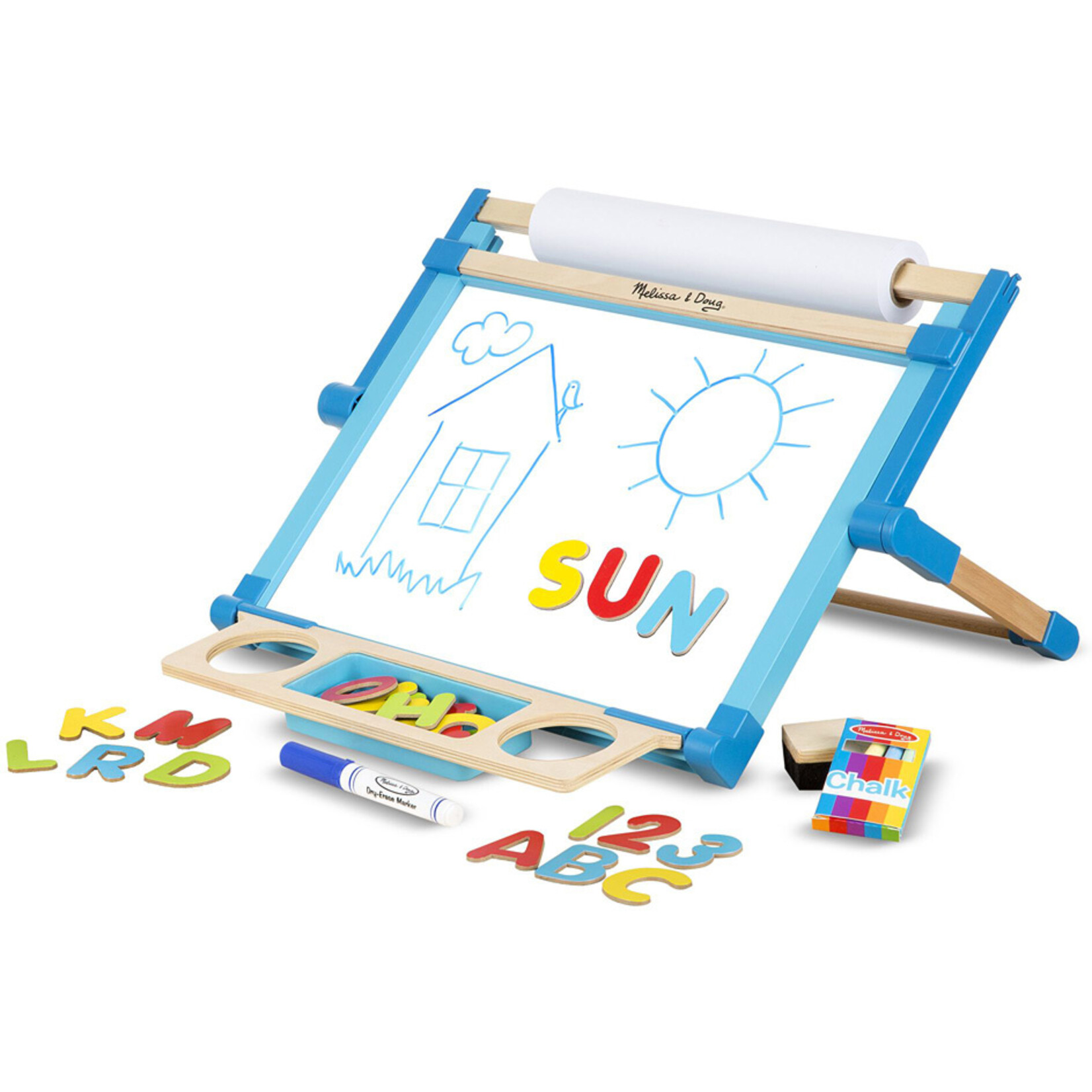 Melissa & Doug Magnetic Tabletop Easel