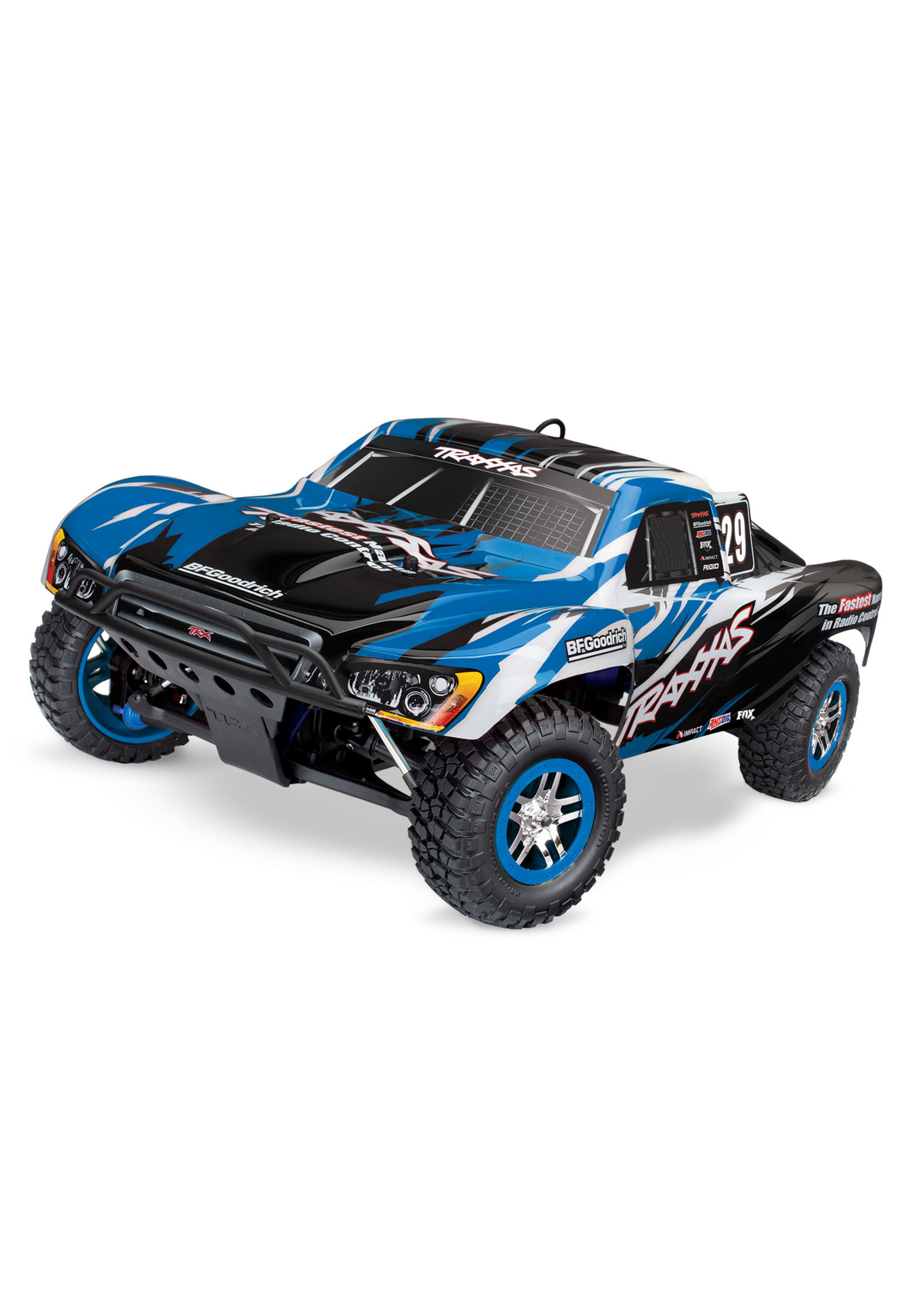 Traxxas 1/10 Slayer Pro 4X4 Nitro Short Course Race Truck - Blue