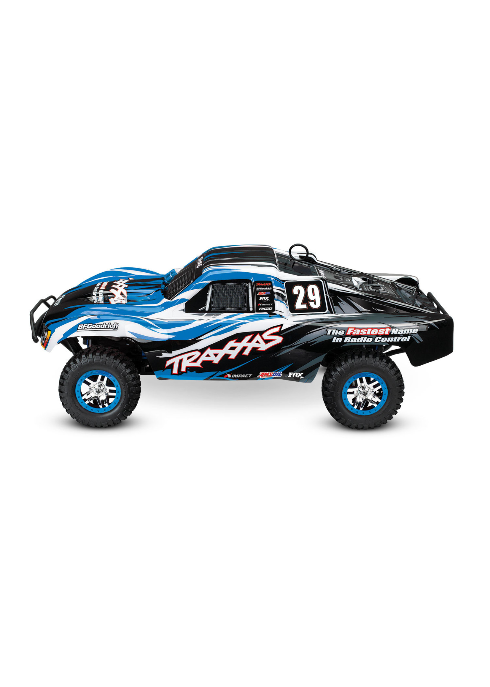Traxxas 1/10 Slayer Pro 4X4 Nitro Short Course Race Truck - Blue