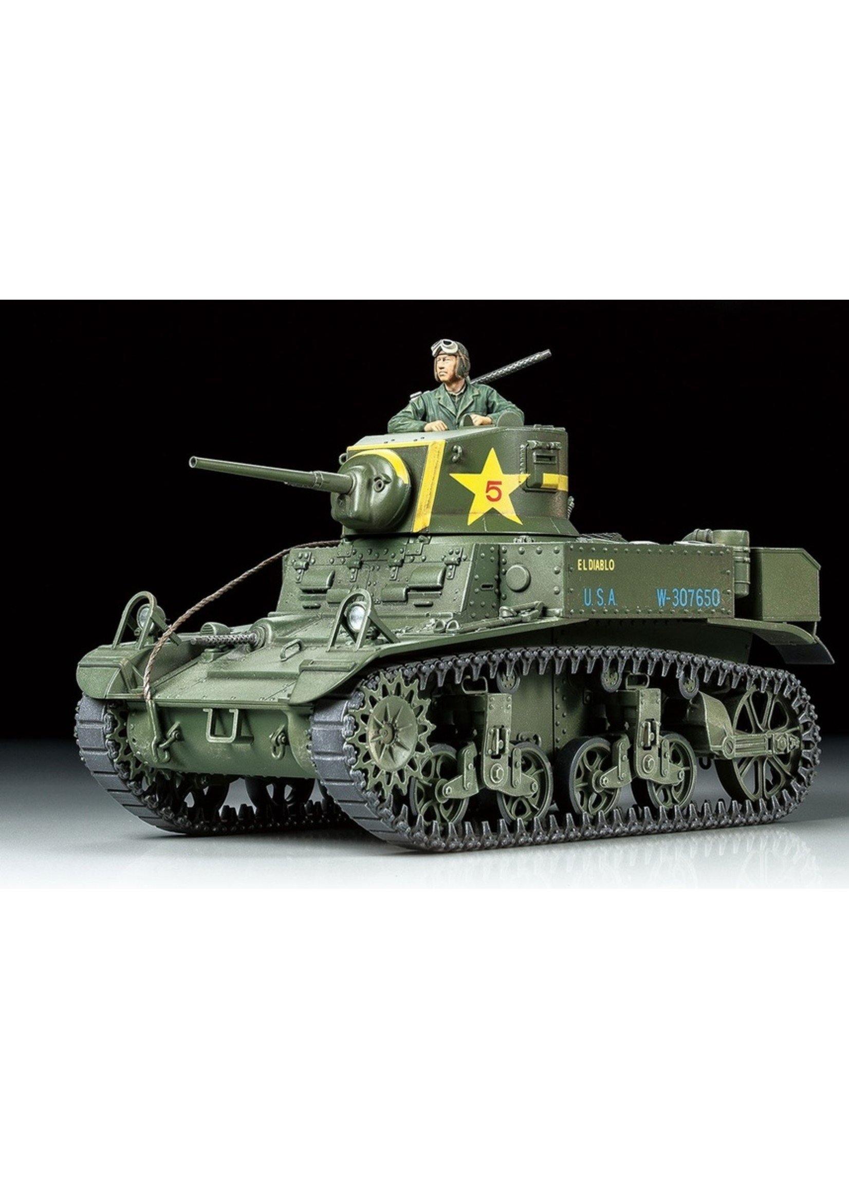 Tamiya 35360 - 1/35  U.S. Light Tank M3 Stuart
