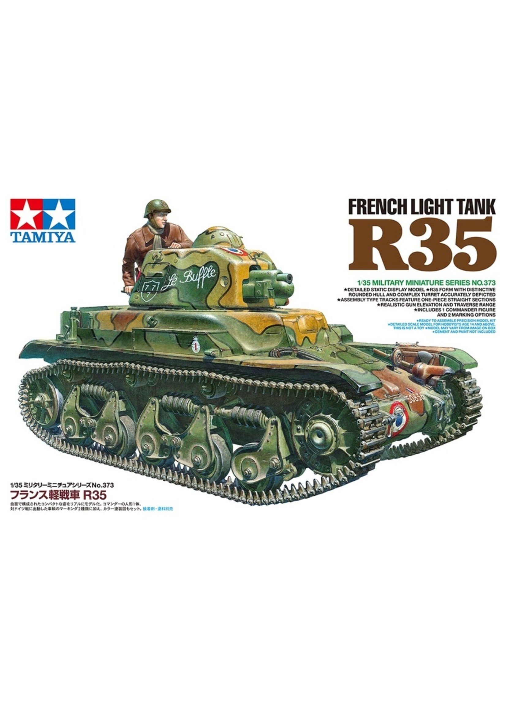 Tamiya 35373 - 1/35 French Light Tank R35