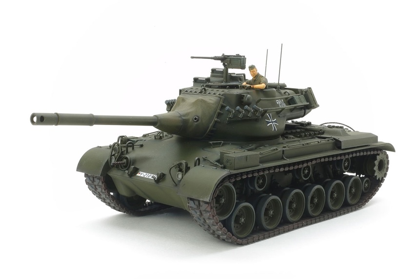 Tamiya 37028 - 1/35 West German Tank M47 Patton Model Kit - Hub Hobby