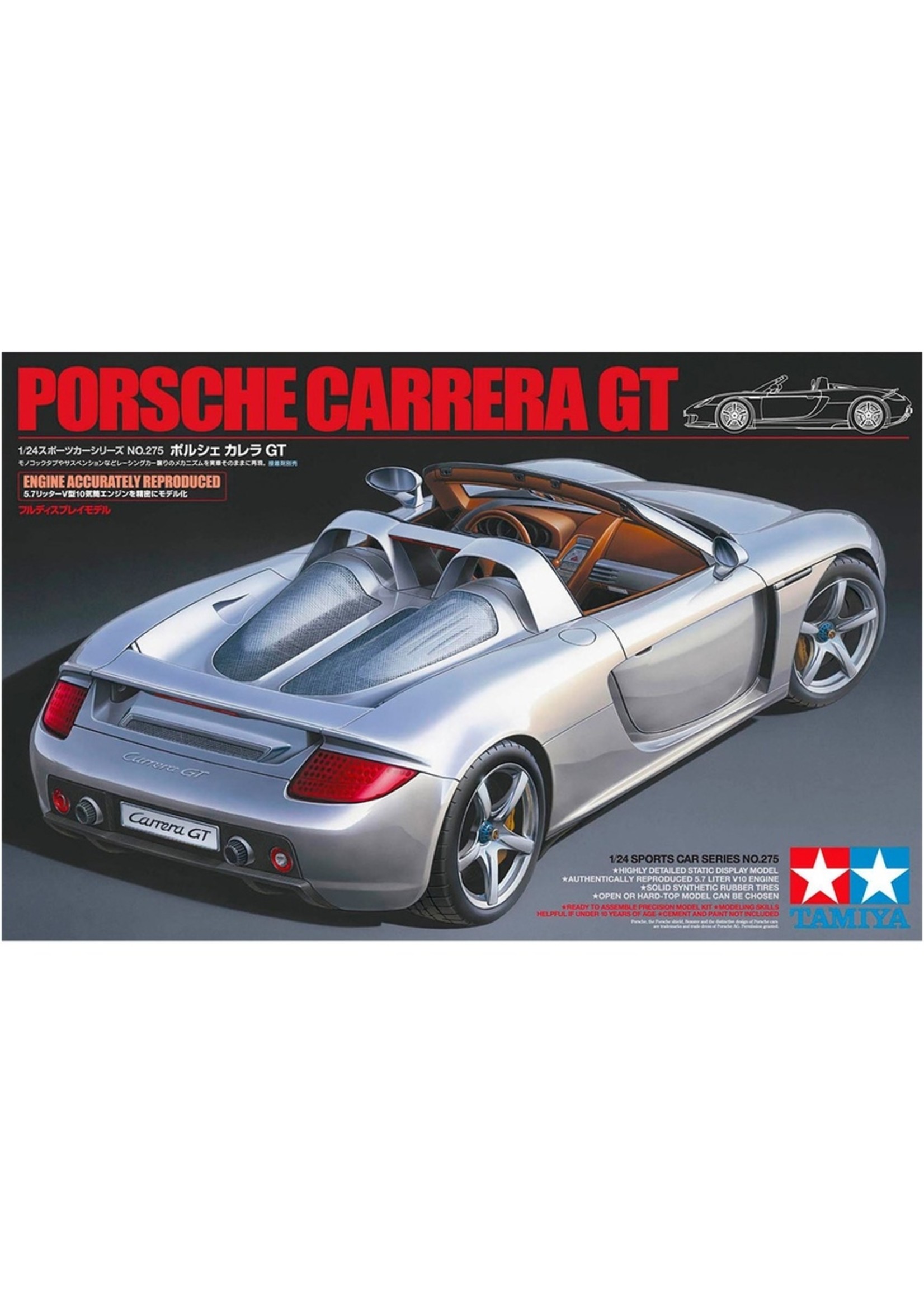 Tamiya 24275 - 1/24 Porsche Carrera GT