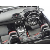 imtfzct 1/32 Mazda Miata MX-5 modelauto, Pull Back speelgoedauto met geluid en licht, geschikt voor kinderen van 4 tot 7 jaar, speelgoedauto, verzamelaarsmodelauto (rood
