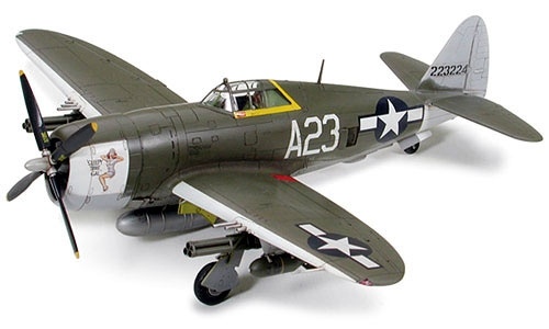 Tamiya 60769 - 1/72 P-47D Thunderbolt Razor Back Model Kit - Hub Hobby