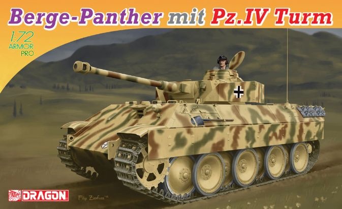 Bergepanther IV 1/35 スケールモデルキット 2個セット Amazon.com: Dragon Models Bergepanther MIT Aufgesetztem PZ