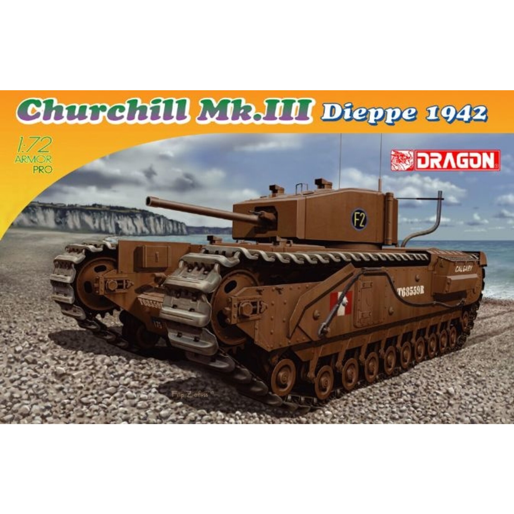Dragon Models 7510 - 1/72 Churchill Mk.III, Dieppe 1942