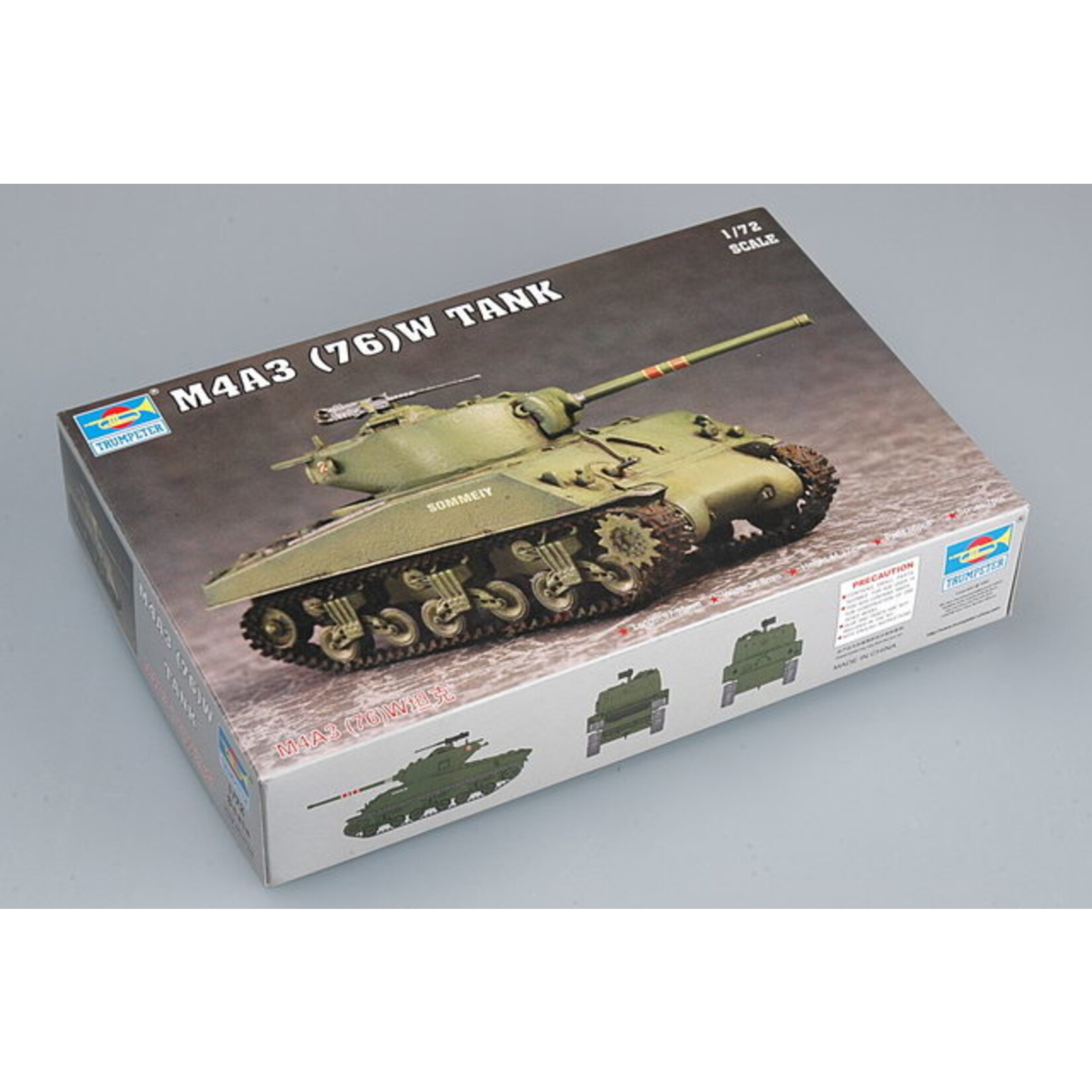Trumpeter 7226 - 1/72 M4A3 76(W) Tank