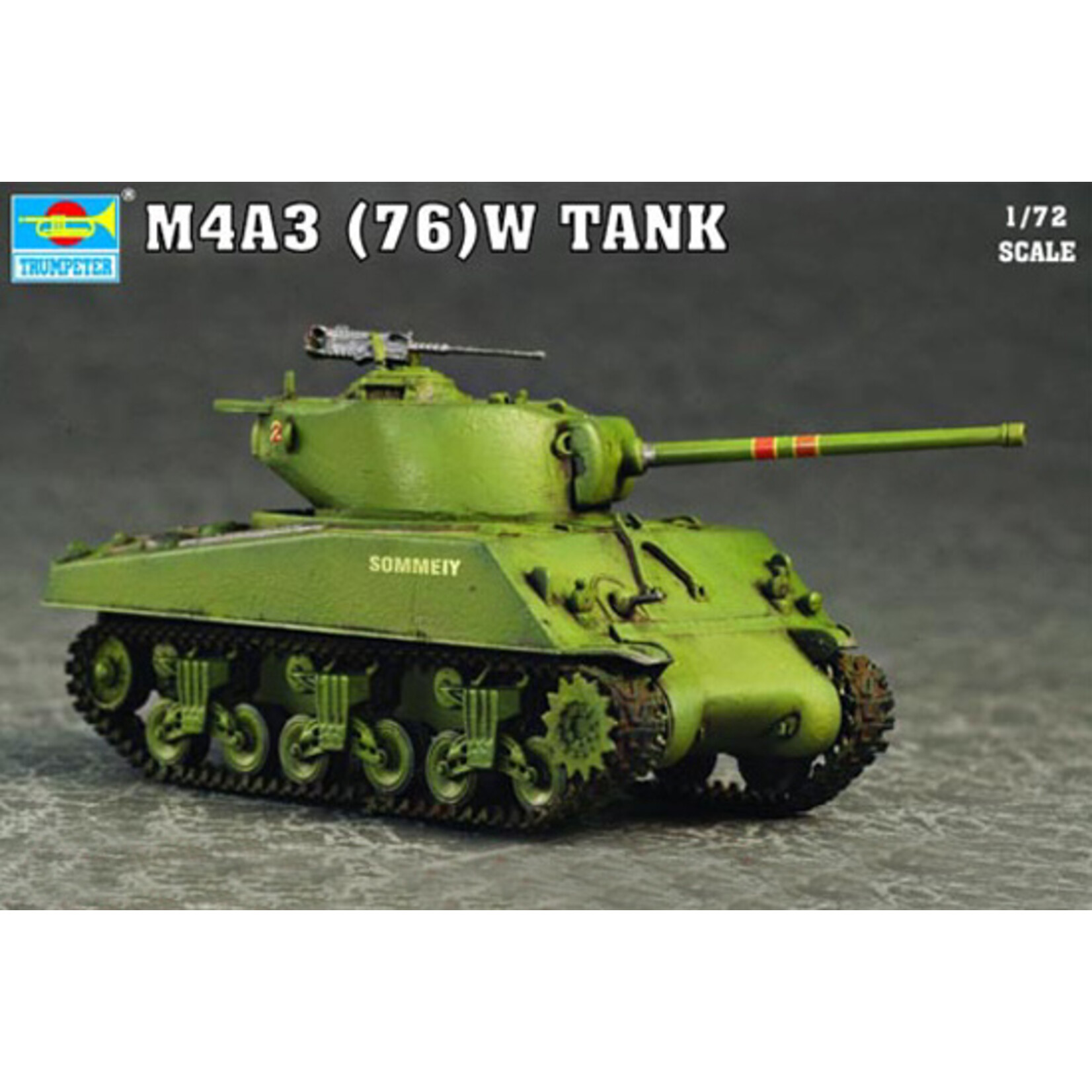 Trumpeter 7226 - 1/72 M4A3 76(W) Tank