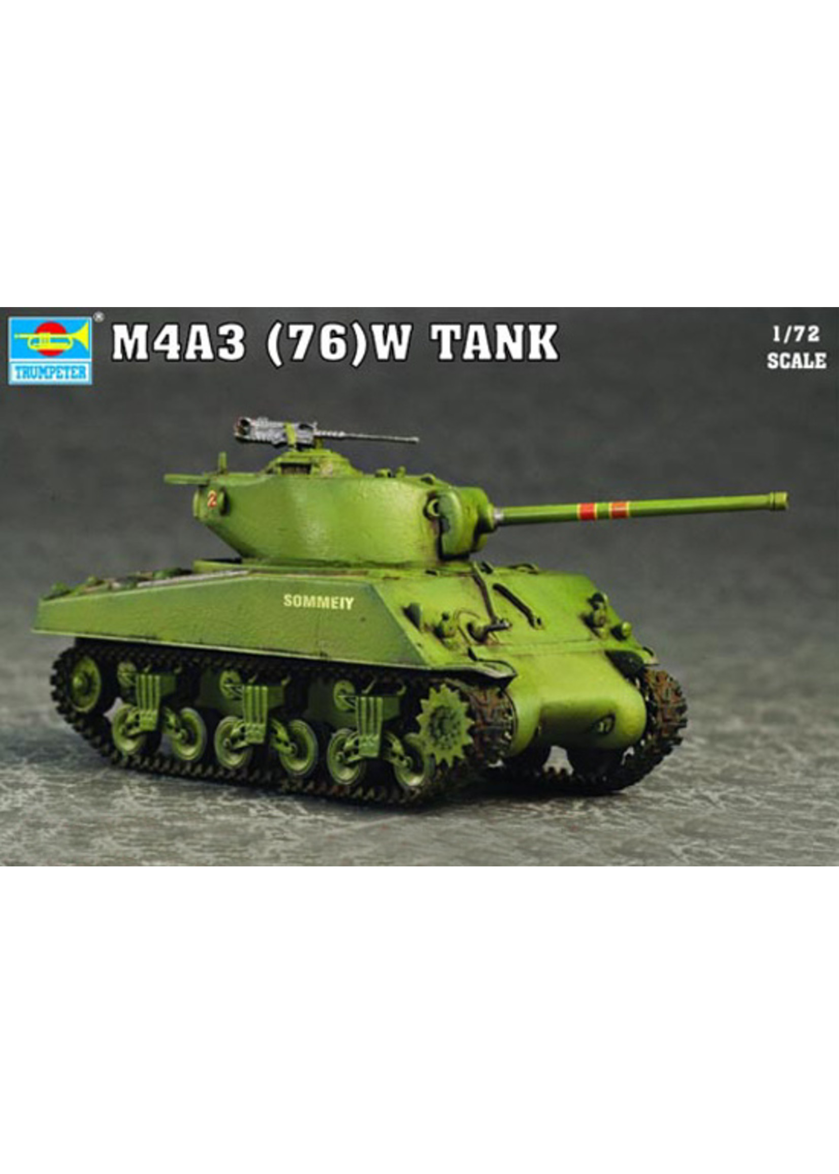 Trumpeter 7226 - 1/72 M4A3 76(W) Tank