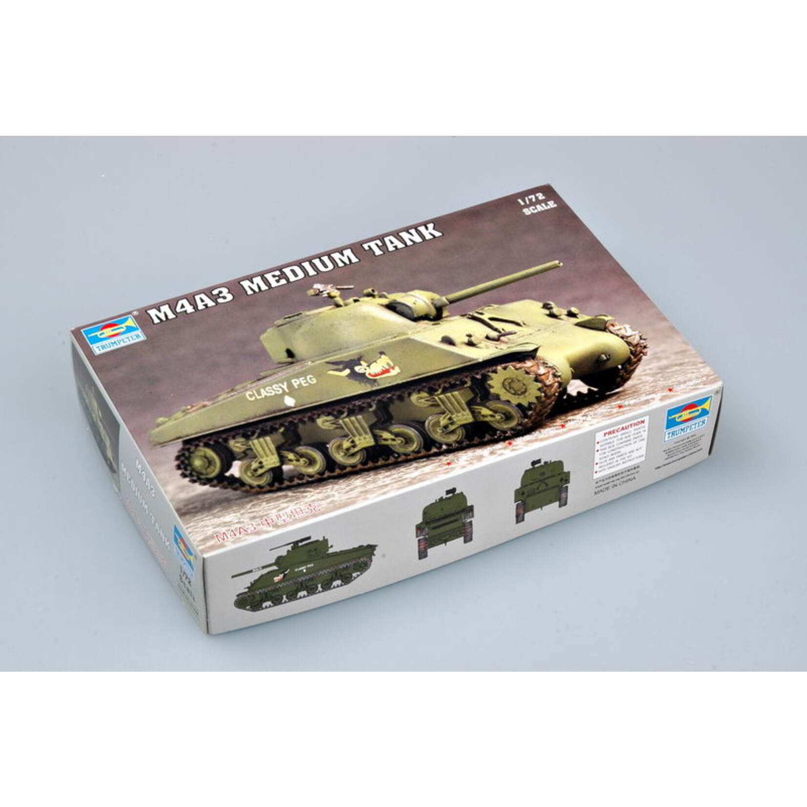 Trumpeter TSM 7224 - 1/72 U.S. M4A3 Medium Tank xxx