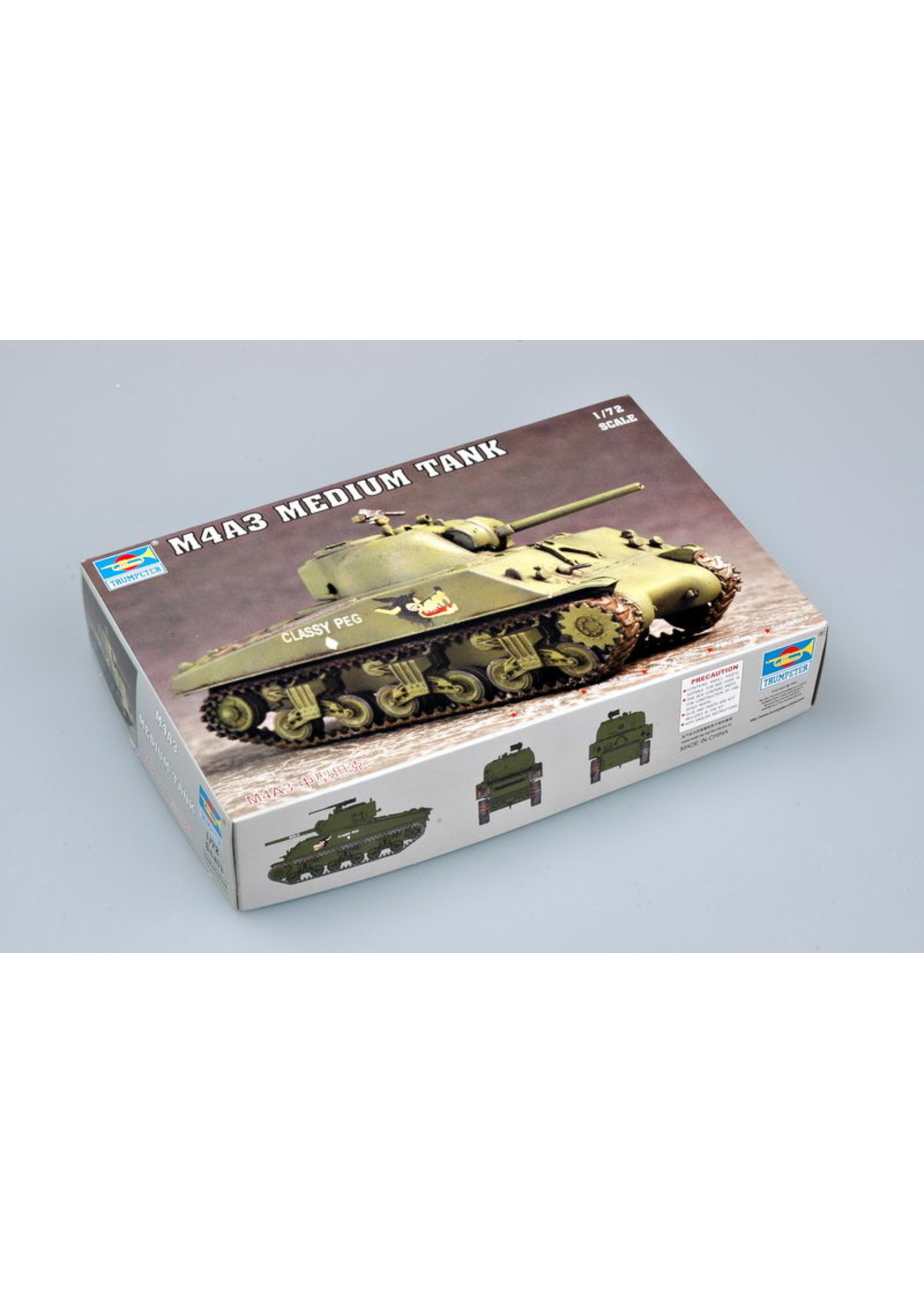 Trumpeter TSM 7224 - 1/72 U.S. M4A3 Medium Tank