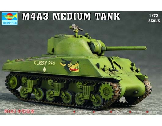 TSM 7224 - 1/72 U.S. M4A3 Medium Tank xxx