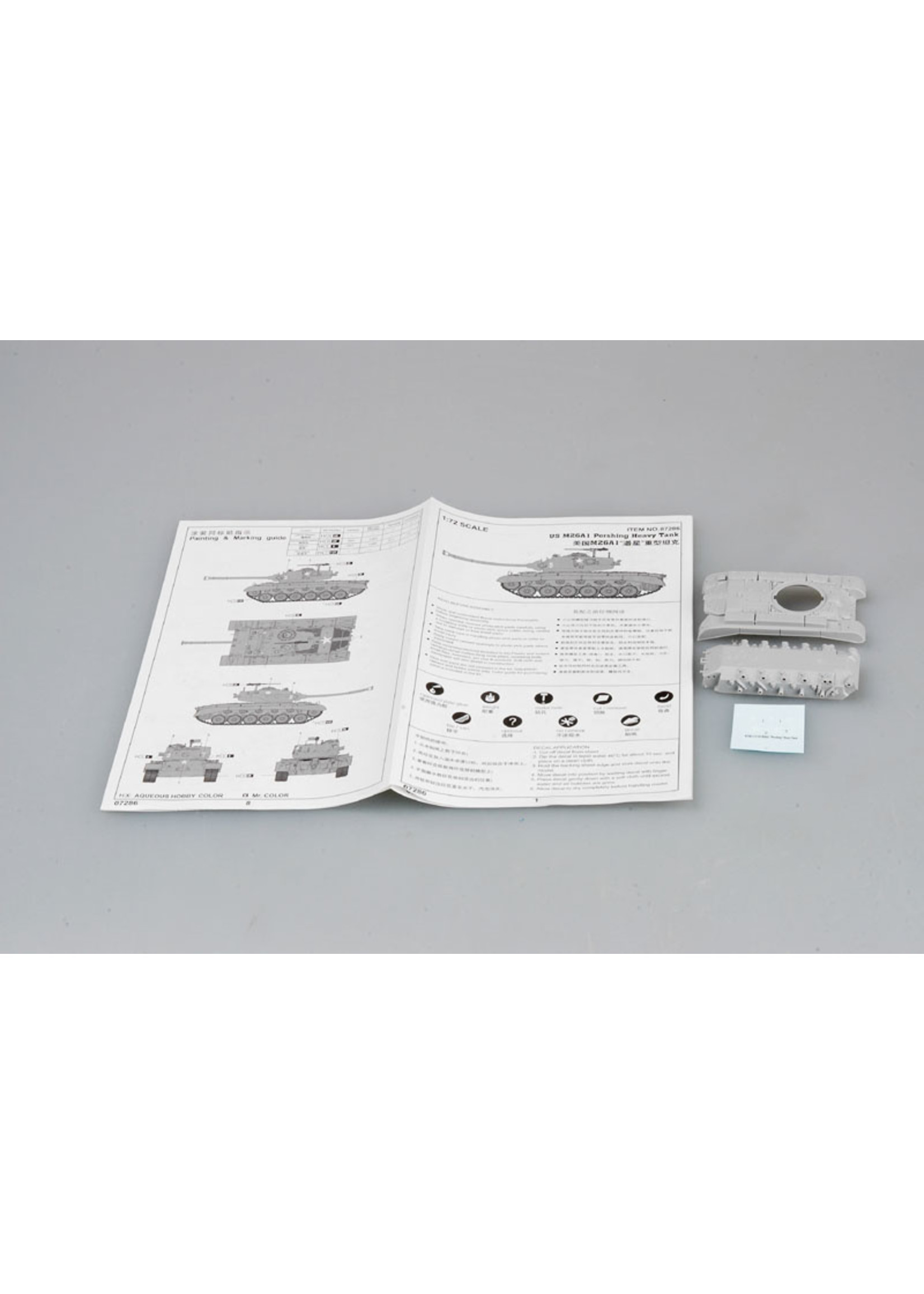Trumpeter TSM 7286 - 1/72 U.S. M26A1 Pershing Heavy Tank