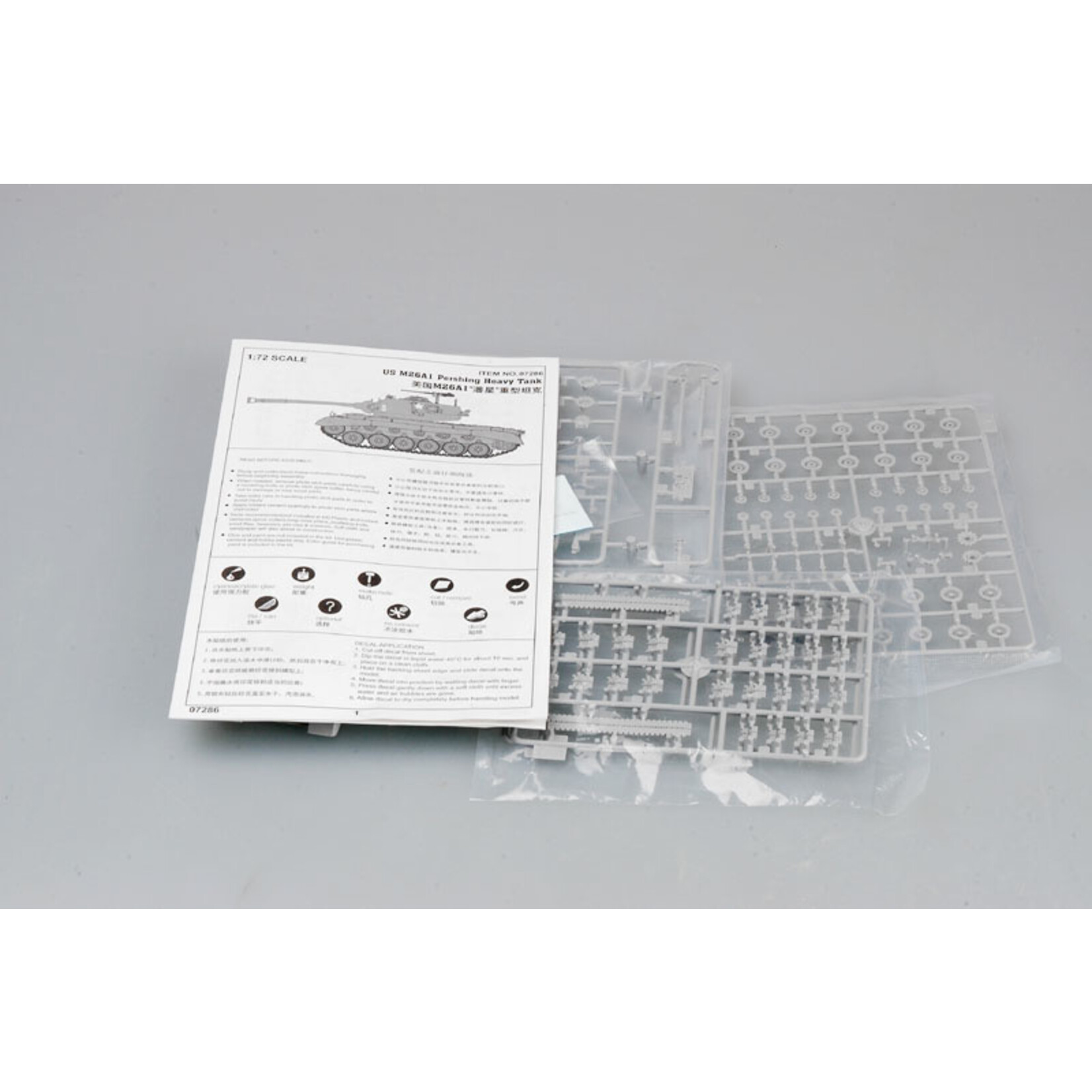 Trumpeter TSM 7286 - 1/72 U.S. M26A1 Pershing Heavy Tank