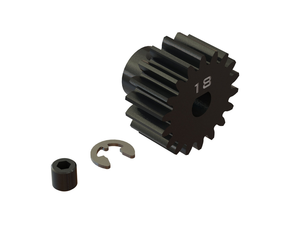 ARA310965 - 18T MOD1 Safe-D5 Pinion Gear