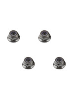 Arrma AR708001 - Flange Lock Nut M4 - Black