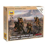 Zvezda 6168 - 1/72 British 3-inch Mortar with Crew