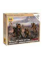 Zvezda 6168 - 1/72 British 3-inch Mortar with Crew