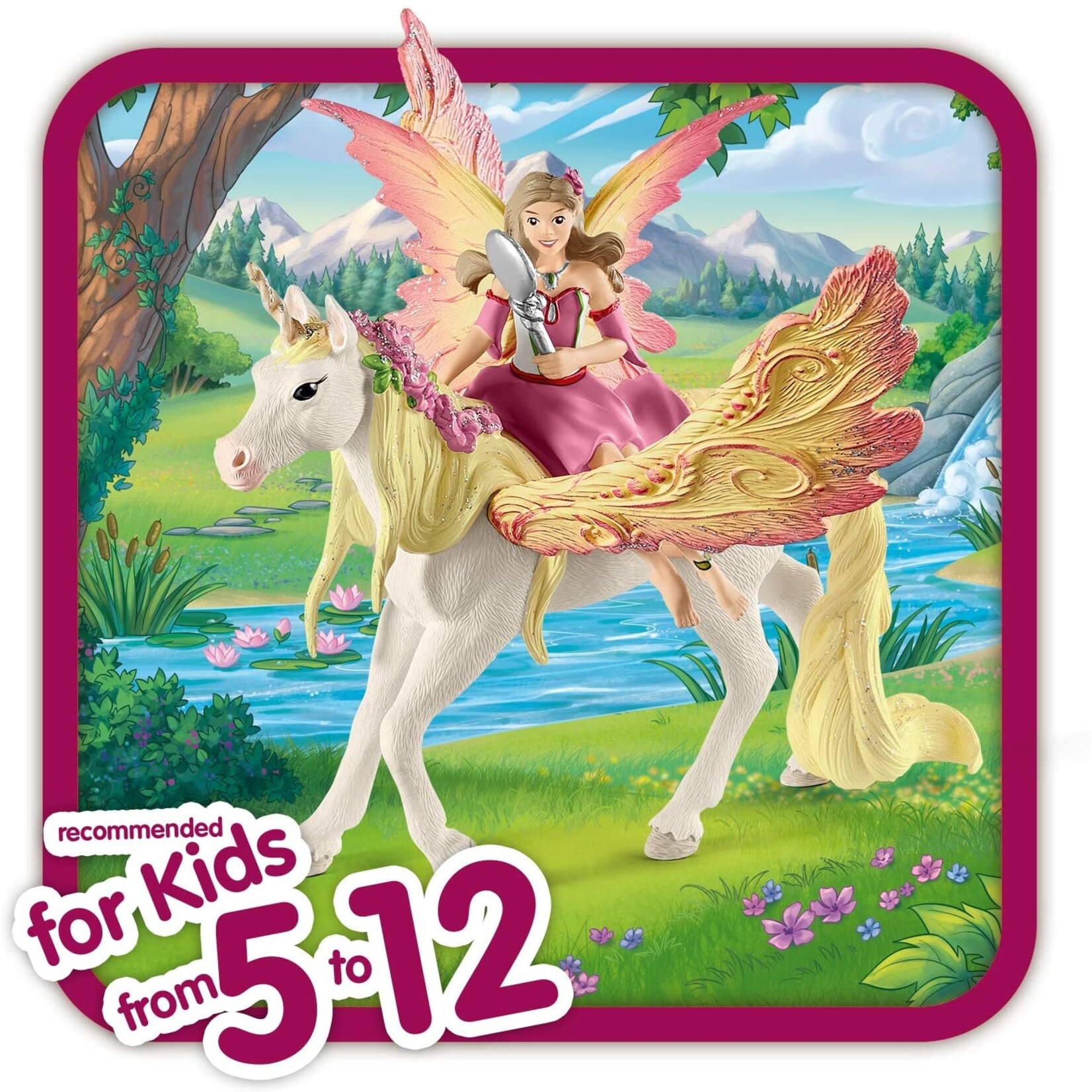 Schleich 70568 - Fairy Feya with Pegasus