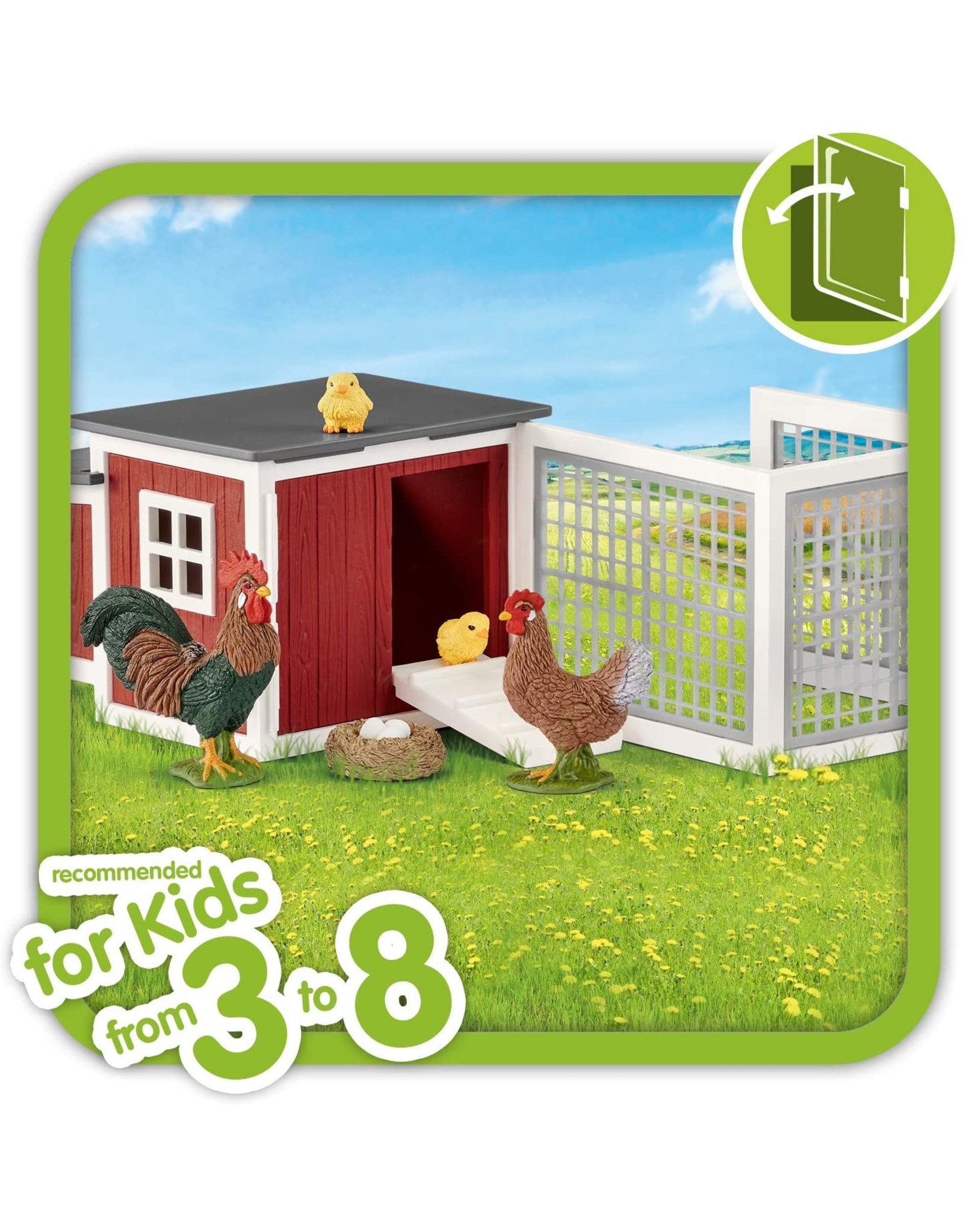 Schleich Chicken COOP Schleich North America 42421 Schleich Chicken COOP Schleich North America 42421