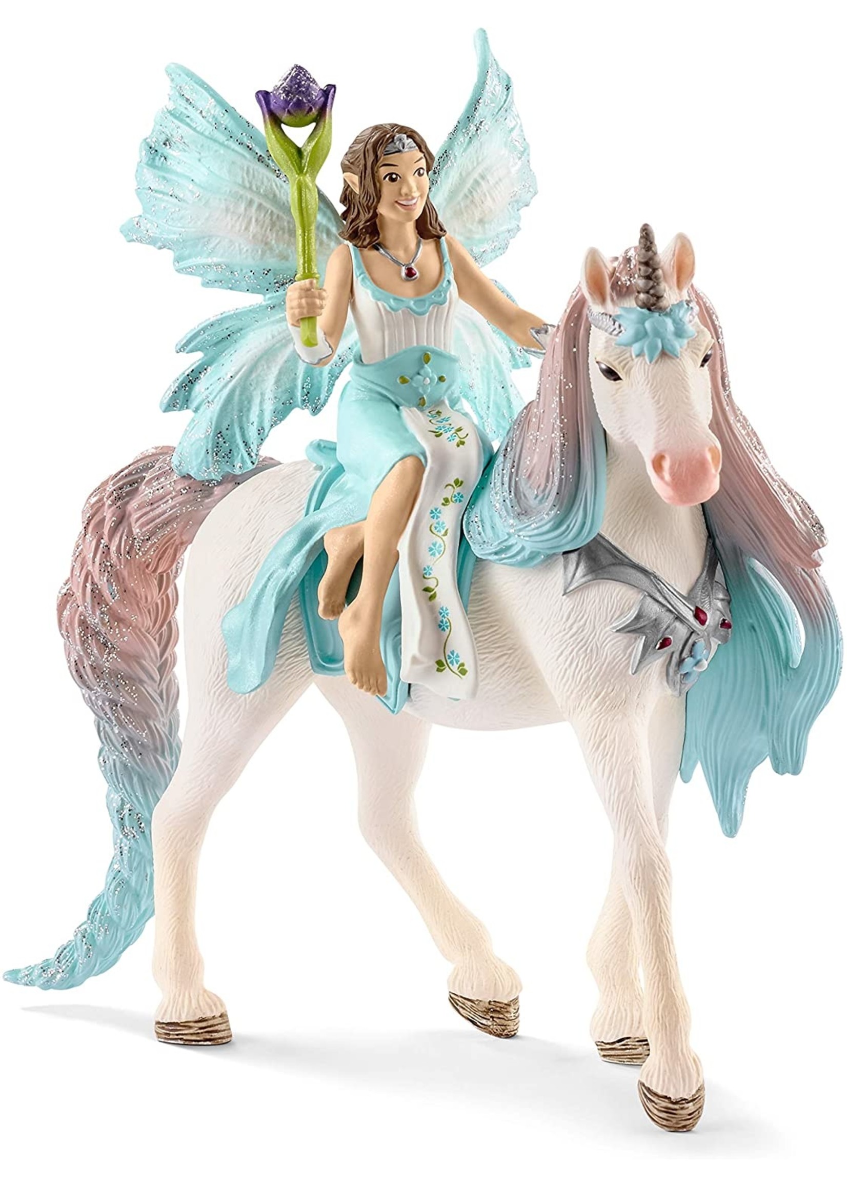 Schleich 70569 - Fairy Eyela with Princess Unicorn