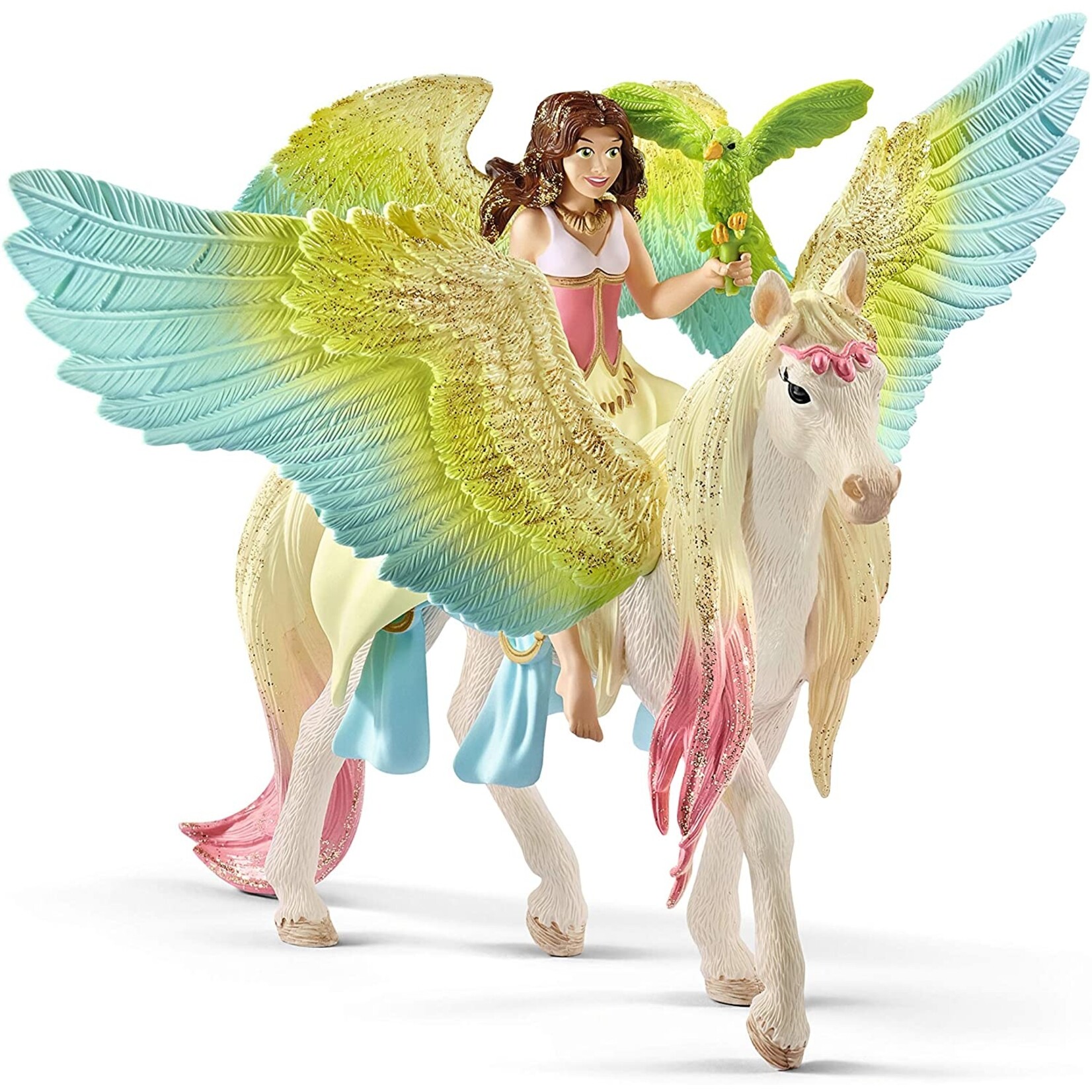 Schleich 70566 - Fairy Surah with Glitter Pegasus