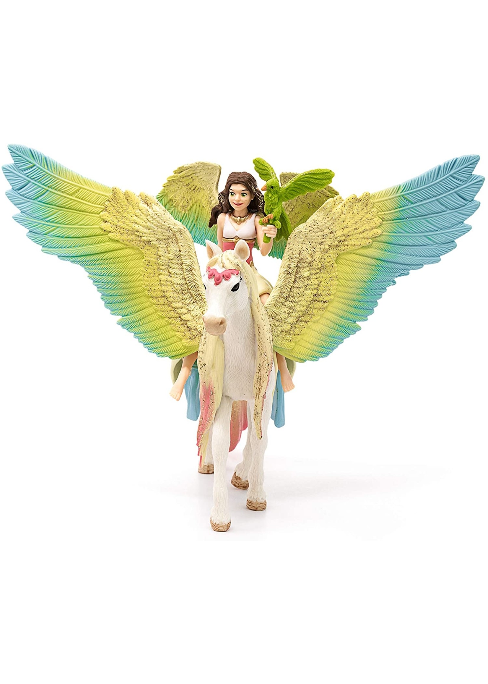 Schleich 70566 - Fairy Surah with Glitter Pegasus