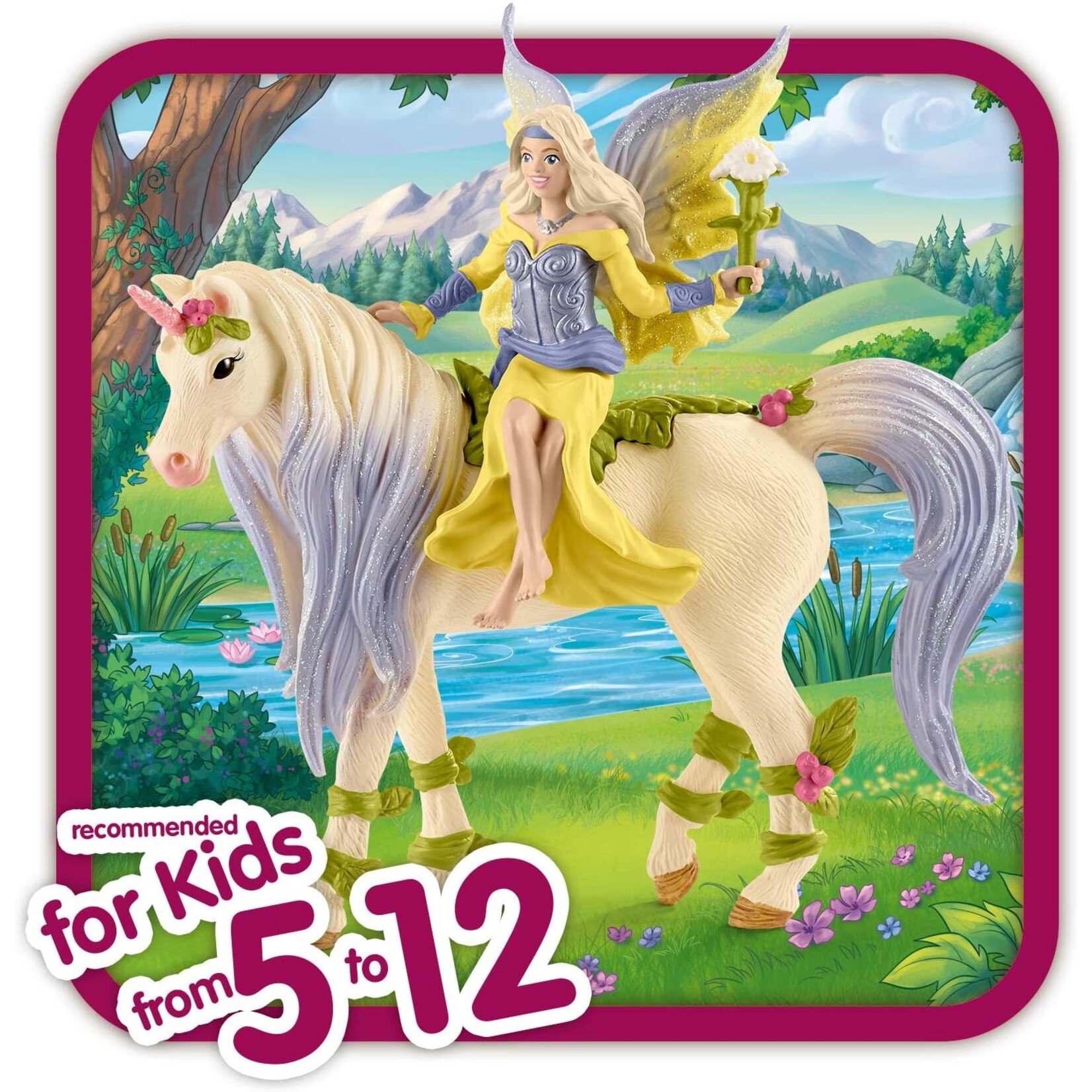 Schleich 70565 - Sera with Blossom Unicorn