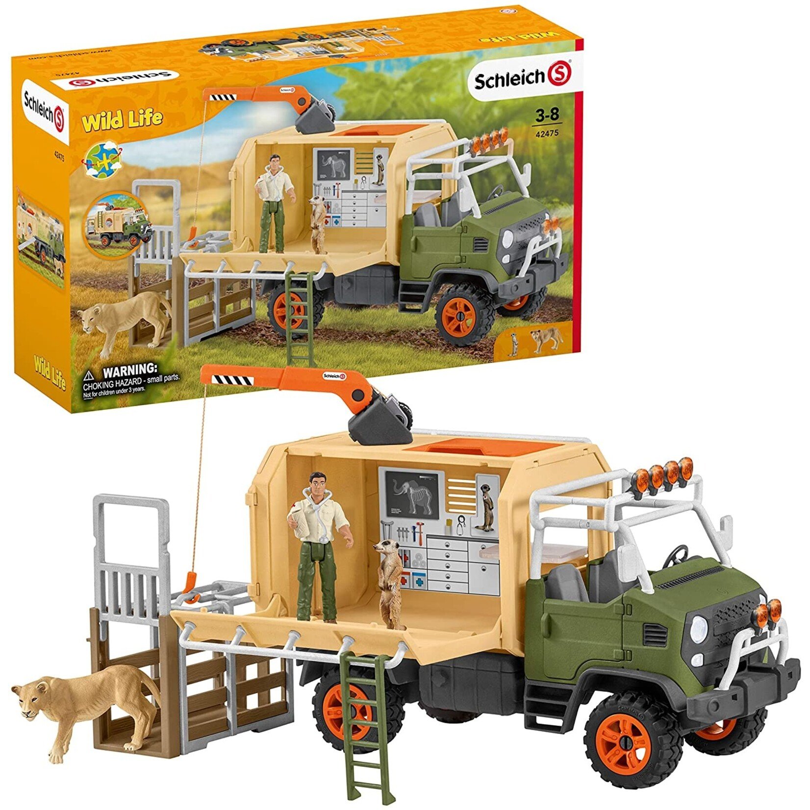 Schleich 42475 - Big Truck Animal Rescue