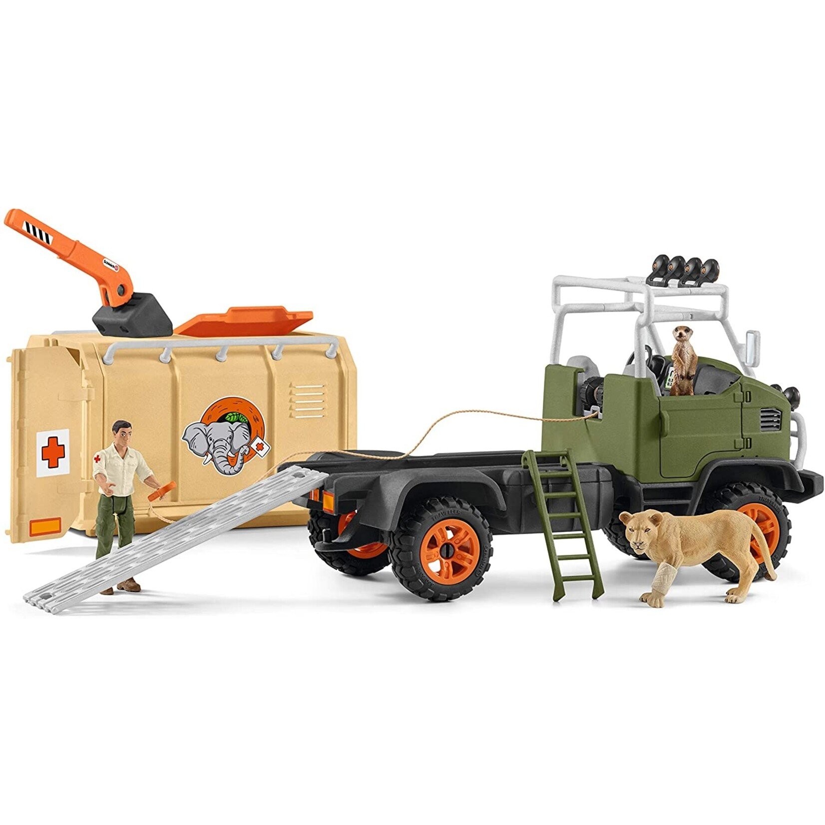 Schleich 42475 - Big Truck Animal Rescue