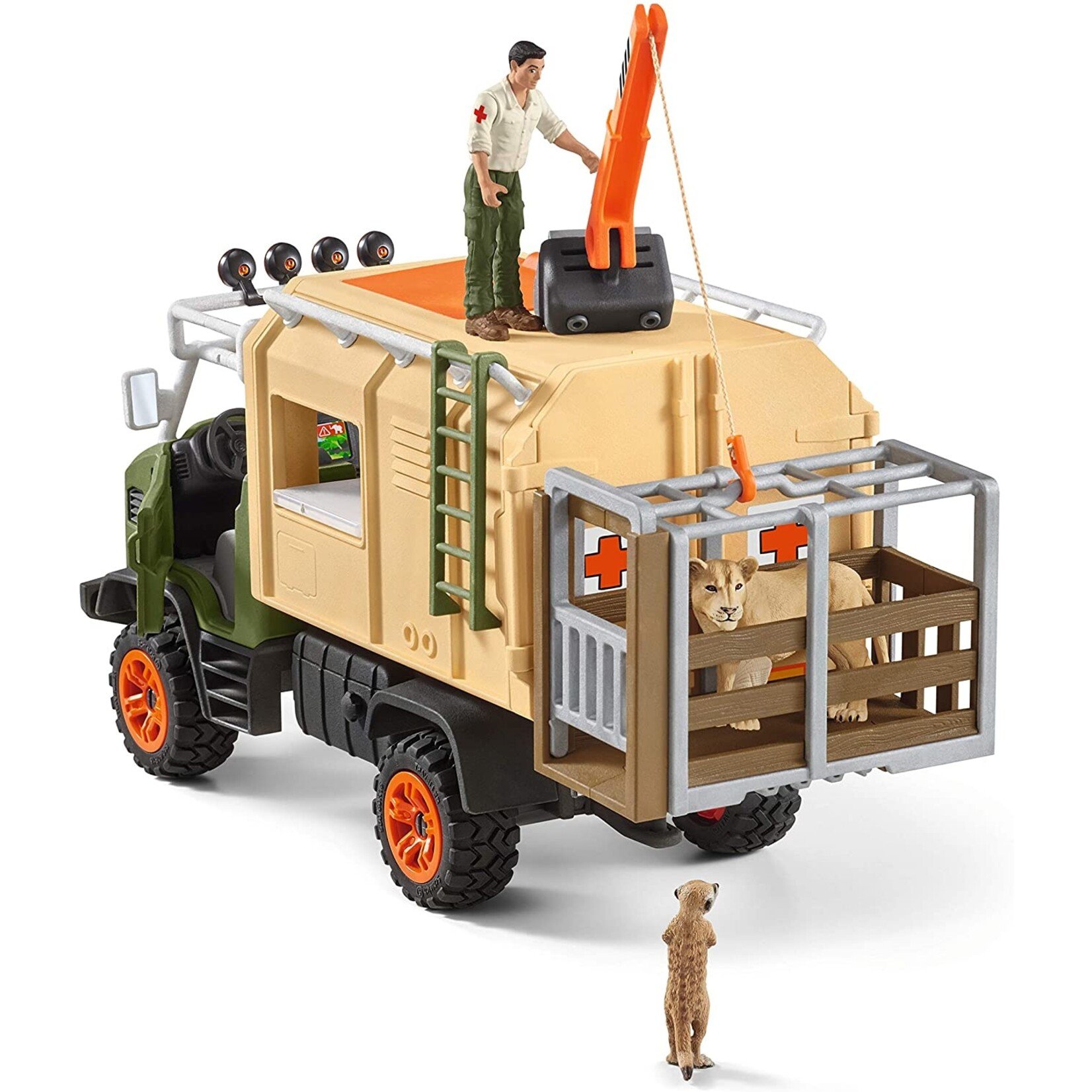 Schleich 42475 - Big Truck Animal Rescue